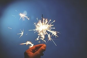 Foto van sterretjes