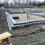 De fundering is klaar 5-03-2021 mvs