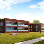 Artist Impression Appartementen gevels zuidzijde