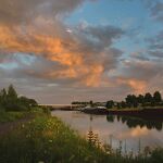 Kanaalpark bij avond juli 2023 nr. 20230716