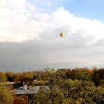 20230469 A Luchtballon boven de roronde Oude Baan, Molenstraat nr. 20230469 A 
