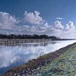 Nr. 3 Kanaal op sneeuw ochtend nr. 20250115 