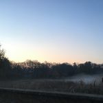 Kanaalpark als het licht wordt 18-04-2021
