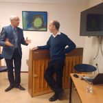 Ben van Reek introduceert Wies van Leeuwen