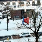 Molenstraat Oude Baan flamencodanseres februari 2021 Toos van Opstal