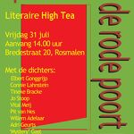 Litteraire High Tea juli 2026 Affiche