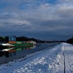 Sneeuw langs het kanaal door Hans Broeksteeg nr.2026001 