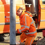 Helmplicht bij installatie LED lantaatrnpaal