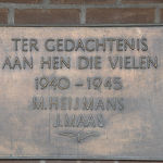 Gedenkplaat station